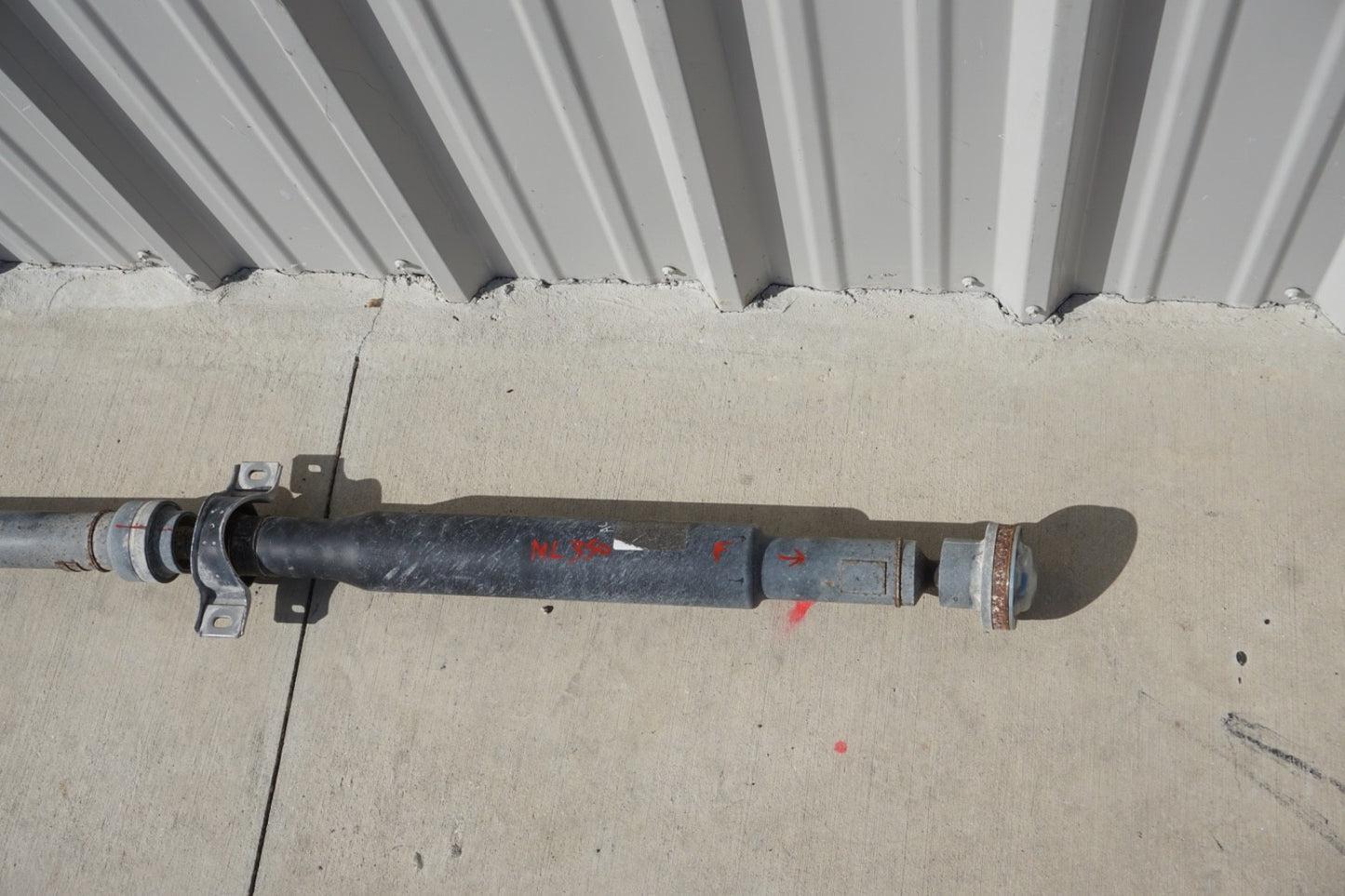 06-11 MERCEDES ML-CLASSML350 Diesel Rear Drive Shaft 164 Type