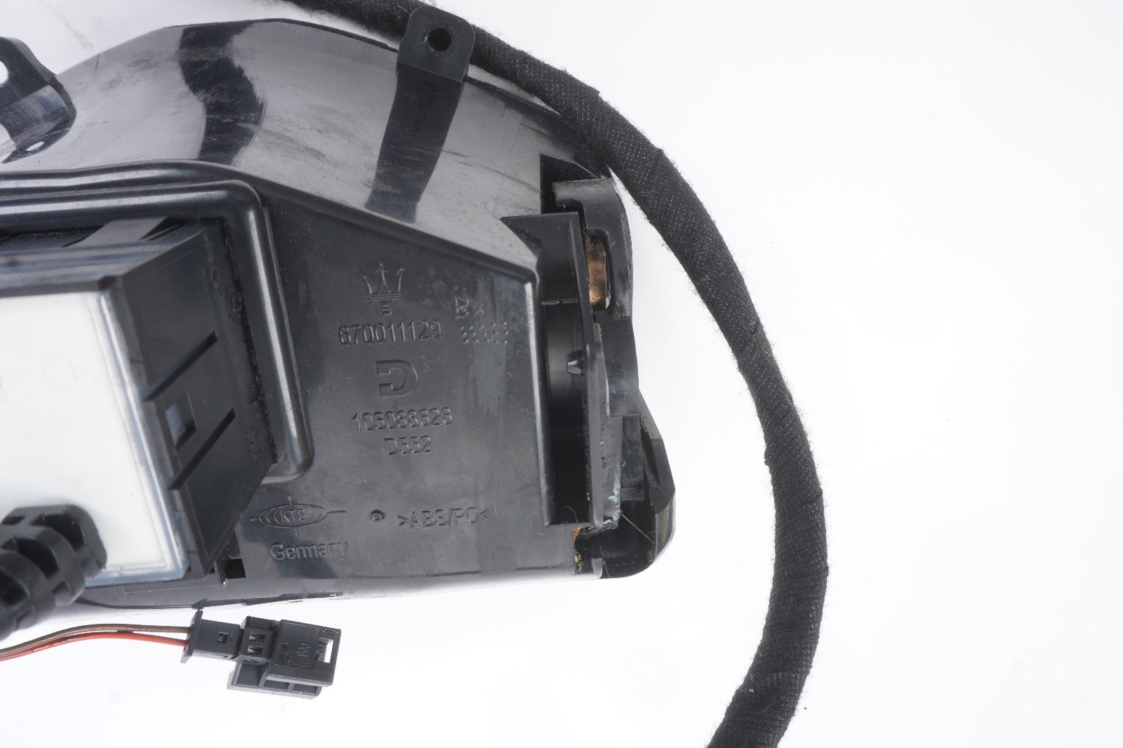 2014 - 2022  Maserati Ghibli Center Console Phone Holder Compartment Carbon OEM