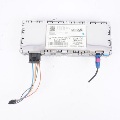 10-13 Mercedes W212 E350 E550 OEM Satellite Radio Control Module Unit