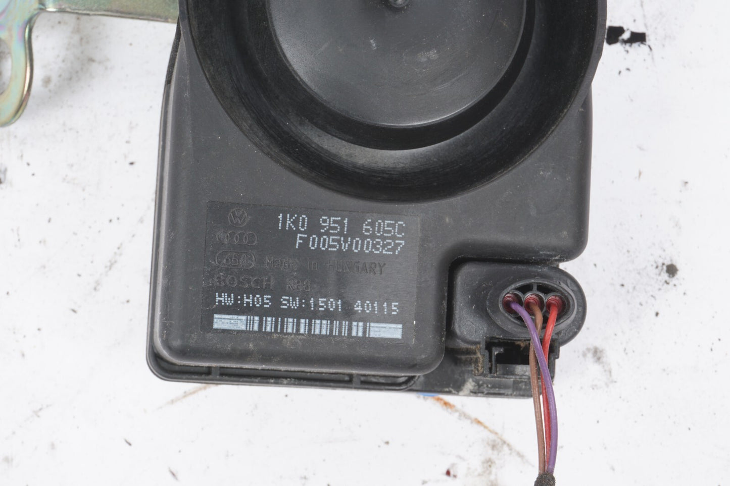 2012 - 2017 Audi A7 Alarm Siren Horn 1K0951605C OEM