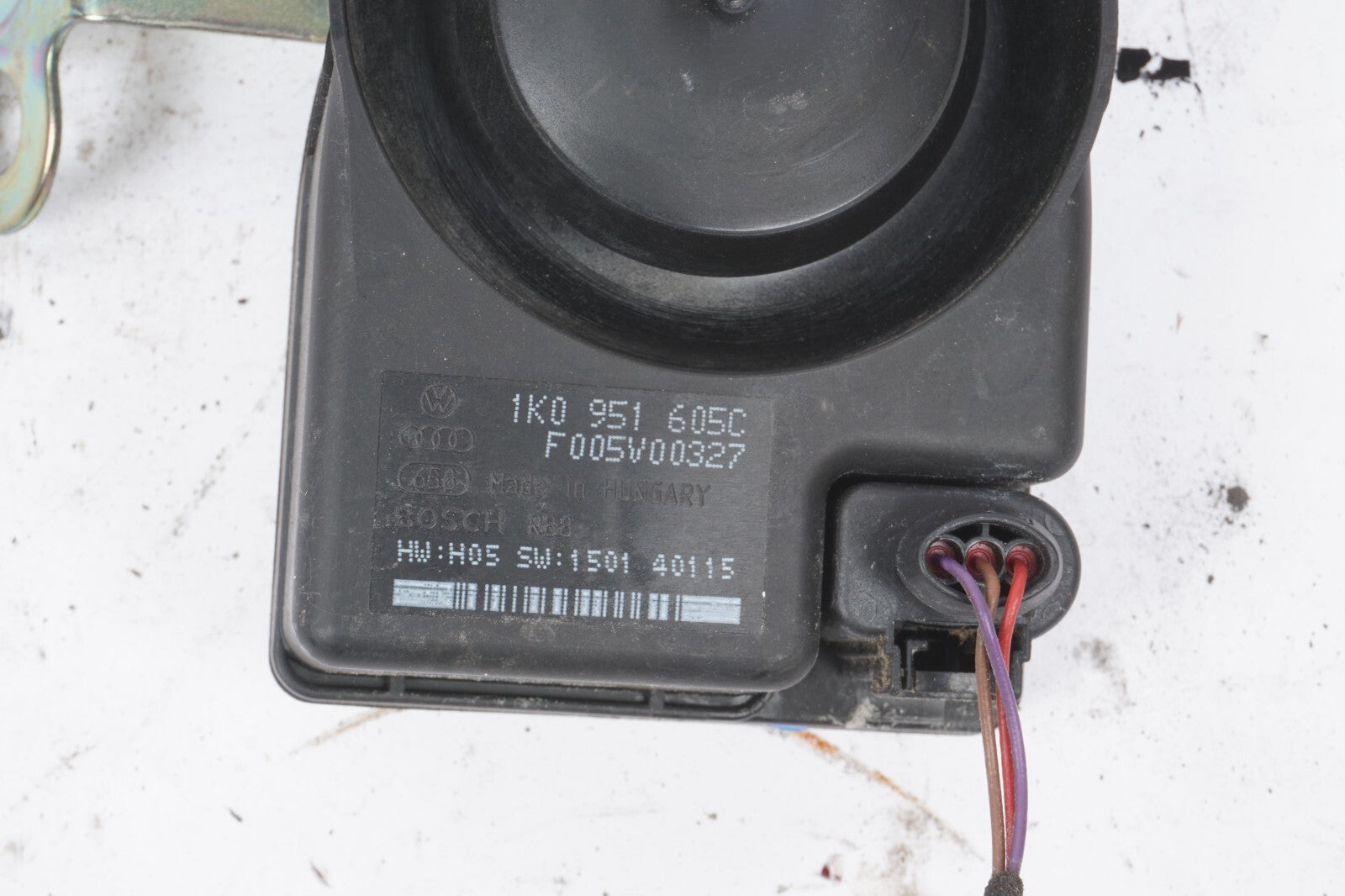 2012 - 2017 Audi A7 Alarm Siren Horn 1K0951605C OEM