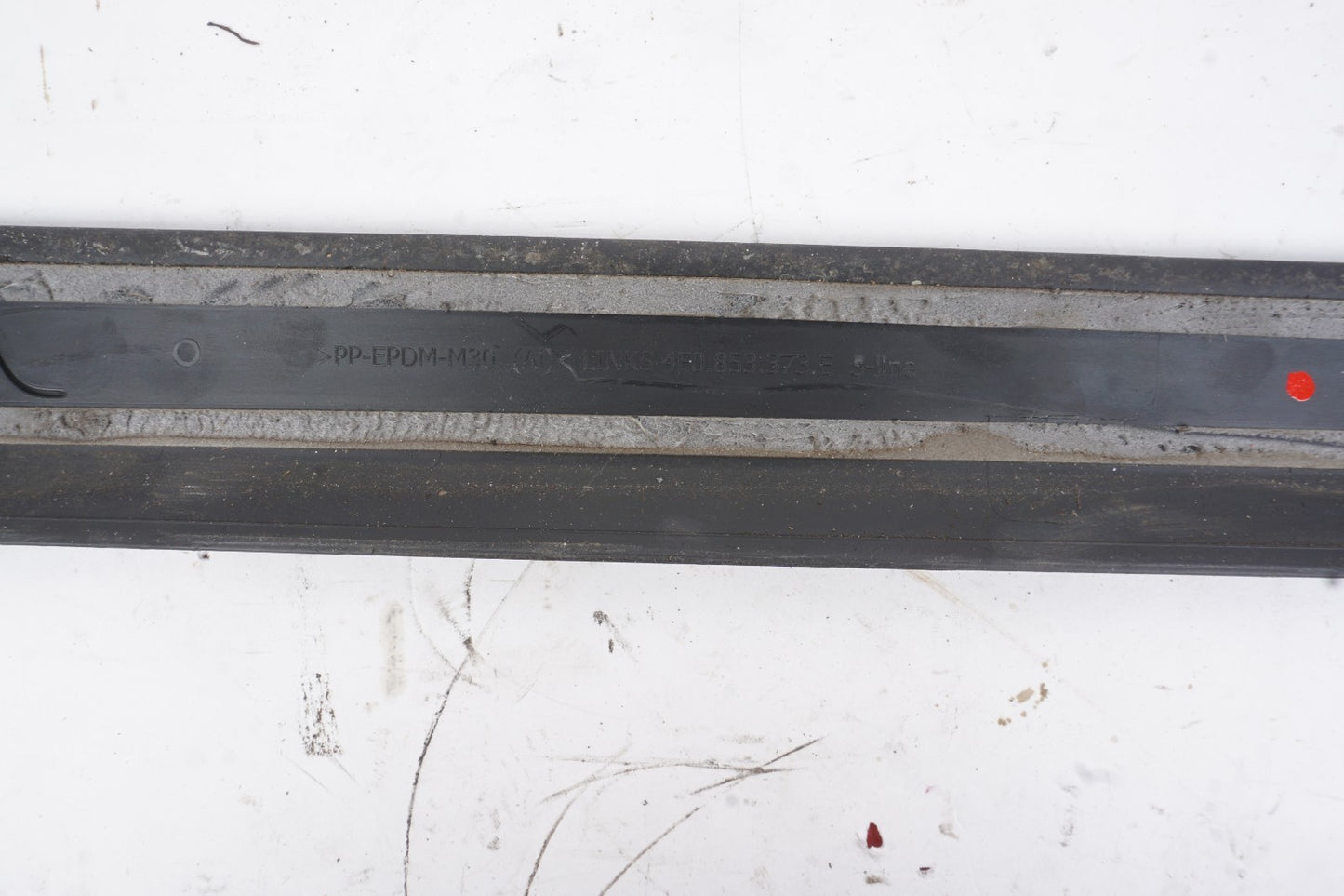 2005-2011 Audi A6 Front Left and Right Door Sill Trim Scuff Plate  OEM