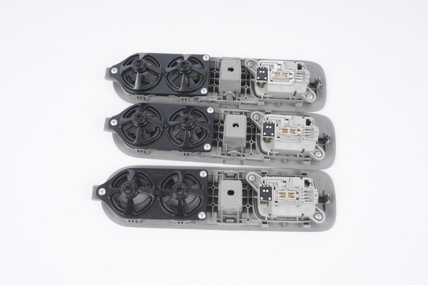 2011 - 2017 HONDA ODYSSEY REAR A/C AIR VENTS W/ DOME LIGHTS SET OF 3 OEM