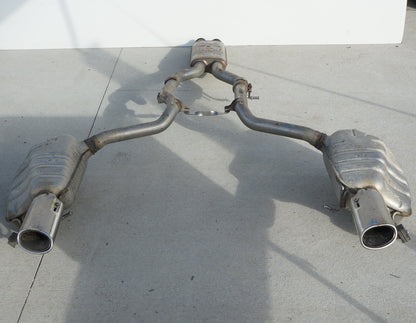 2012-2014 MERCEDES BENZ C300 E350 EXHAUST SILENCER MUFFLER DOWNPIPE OEM