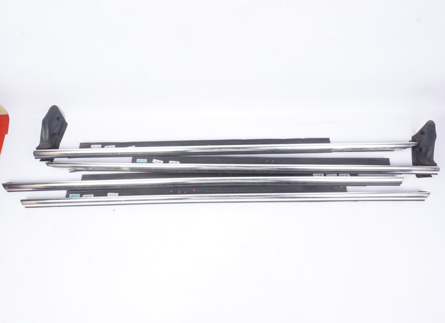2011-2017 Audi A8L D4 Front Rear Left  Right Door Window Belt Molding Trim  SET