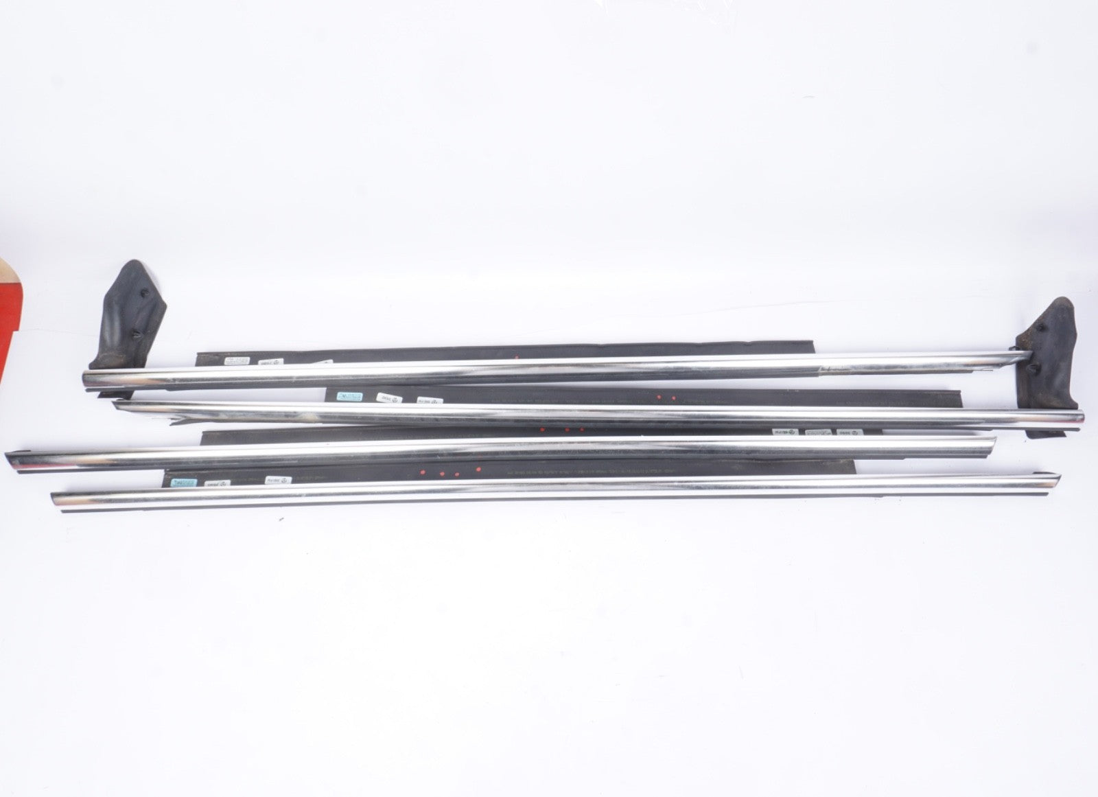 2011-2017 Audi A8L D4 Front Rear Left  Right Door Window Belt Molding Trim  SET