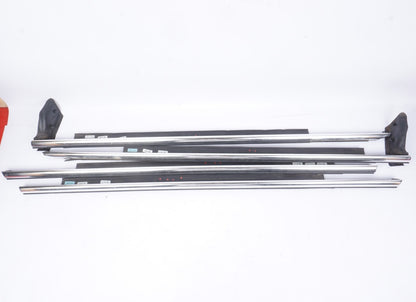 2011-2017 Audi A8L D4 Front Rear Left  Right Door Window Belt Molding Trim  SET