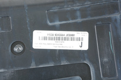 OEM 2015 2016 2017 FORD MUSTANG PONY TRUNK TRIM APPLIQUE PANEL W/ CAMERA 