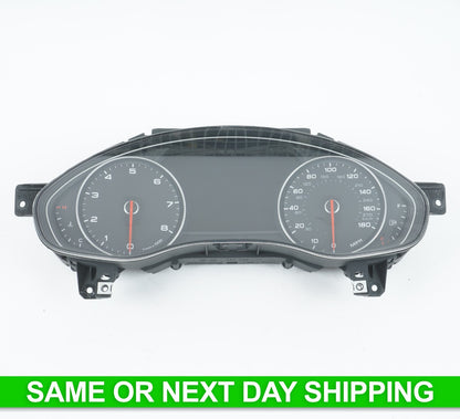 2012 - 2015 AUDI A7 SPEEDOMETER INSTRUMENT CLUSTER 4G8920983E OEM