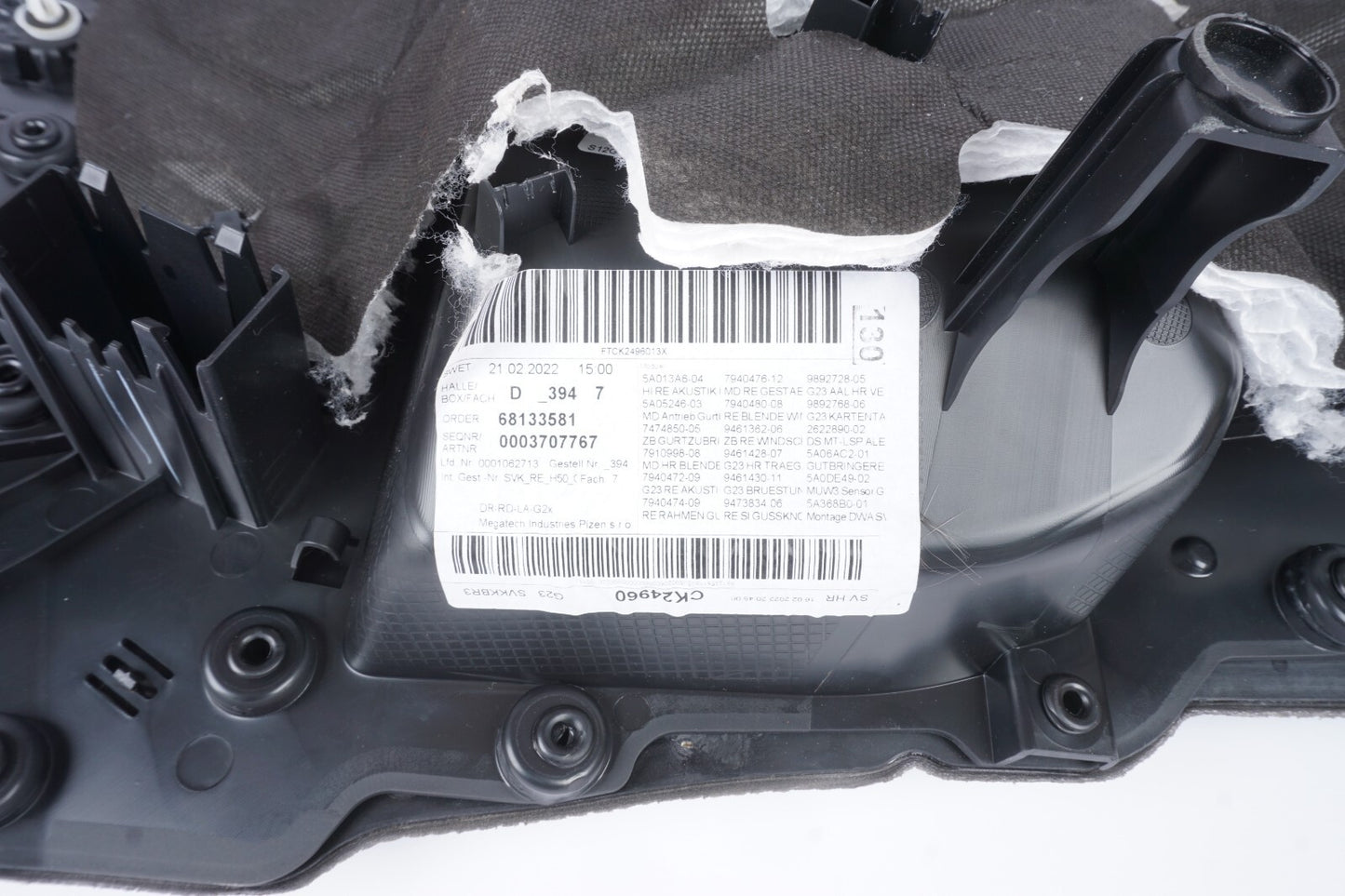 2021 - 2024 BMW 430I Convertible Rear Right Quarter Panel Trim OEM