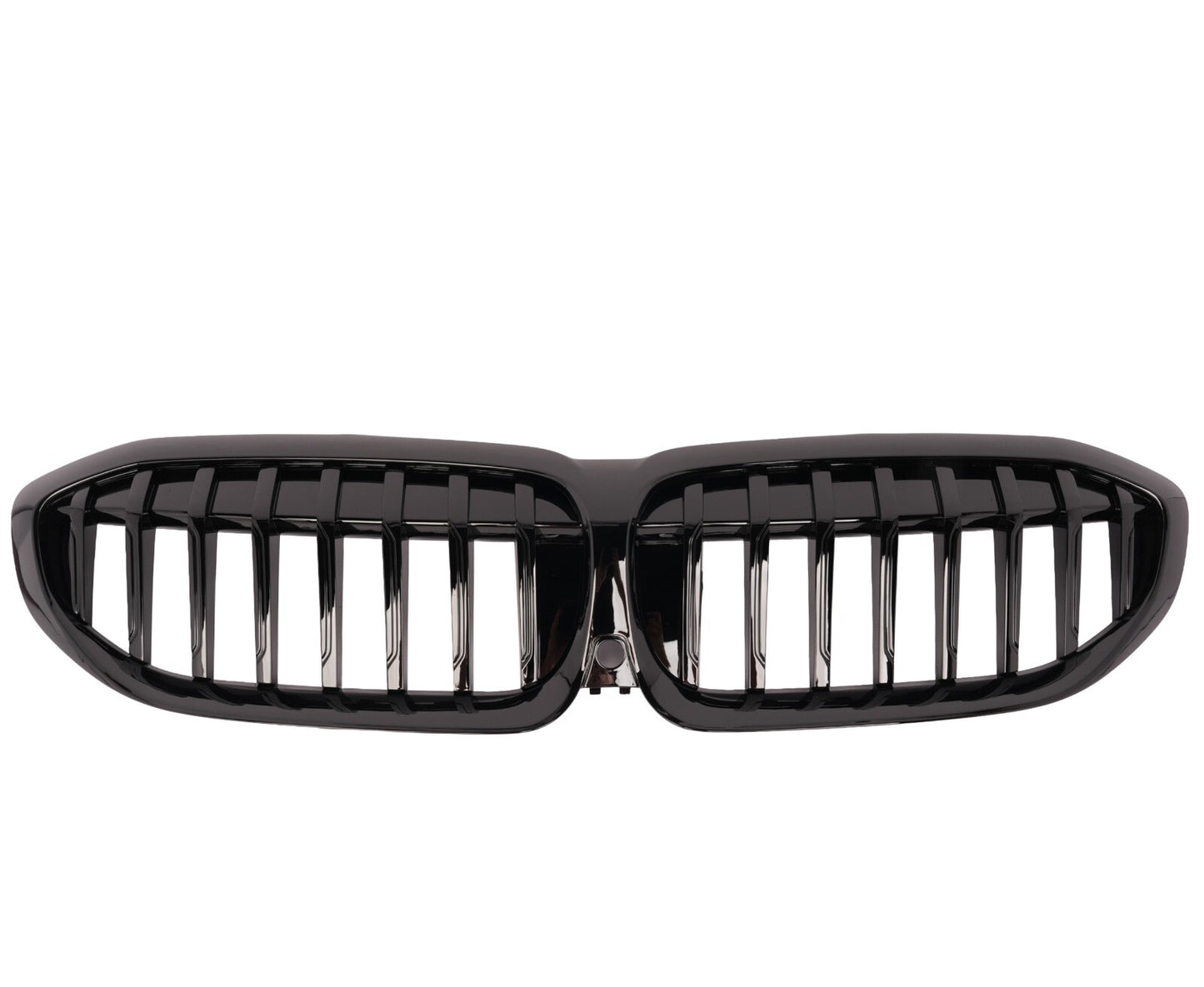 For 2019 BMW 330i Sedan Grille Grill Gloss Black W/Camera Option