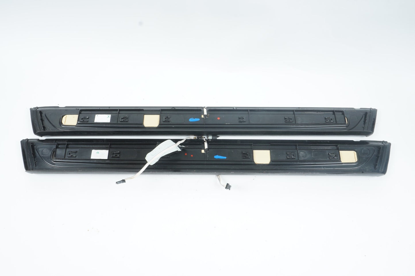 2012 - 2018 BMW 650i 640i DOOR SILL PLATE TRIM PANEL COVER LEFT & RIGHT  OEM