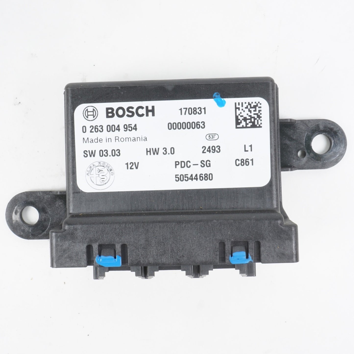 2018 - 2025 ALFA ROMEO STELVIO PARK PARKING AID CONTROL MODULE OEM 0263004954