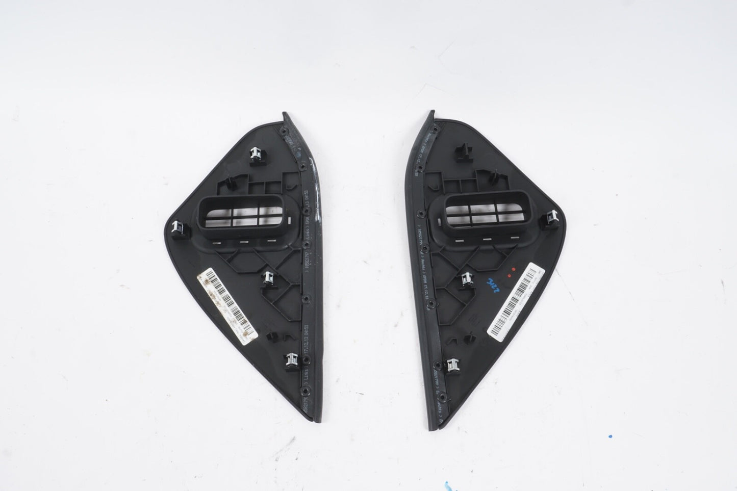 14-20 Maserati Ghibli Front Dash Left Right Side End Cap Trim Cover Pair