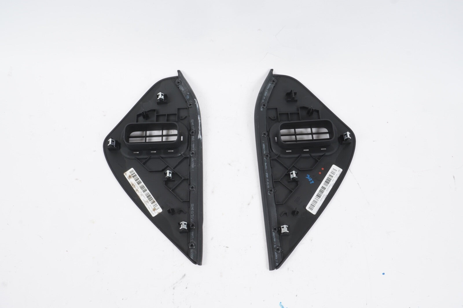 14-20 Maserati Ghibli Front Dash Left Right Side End Cap Trim Cover Pair