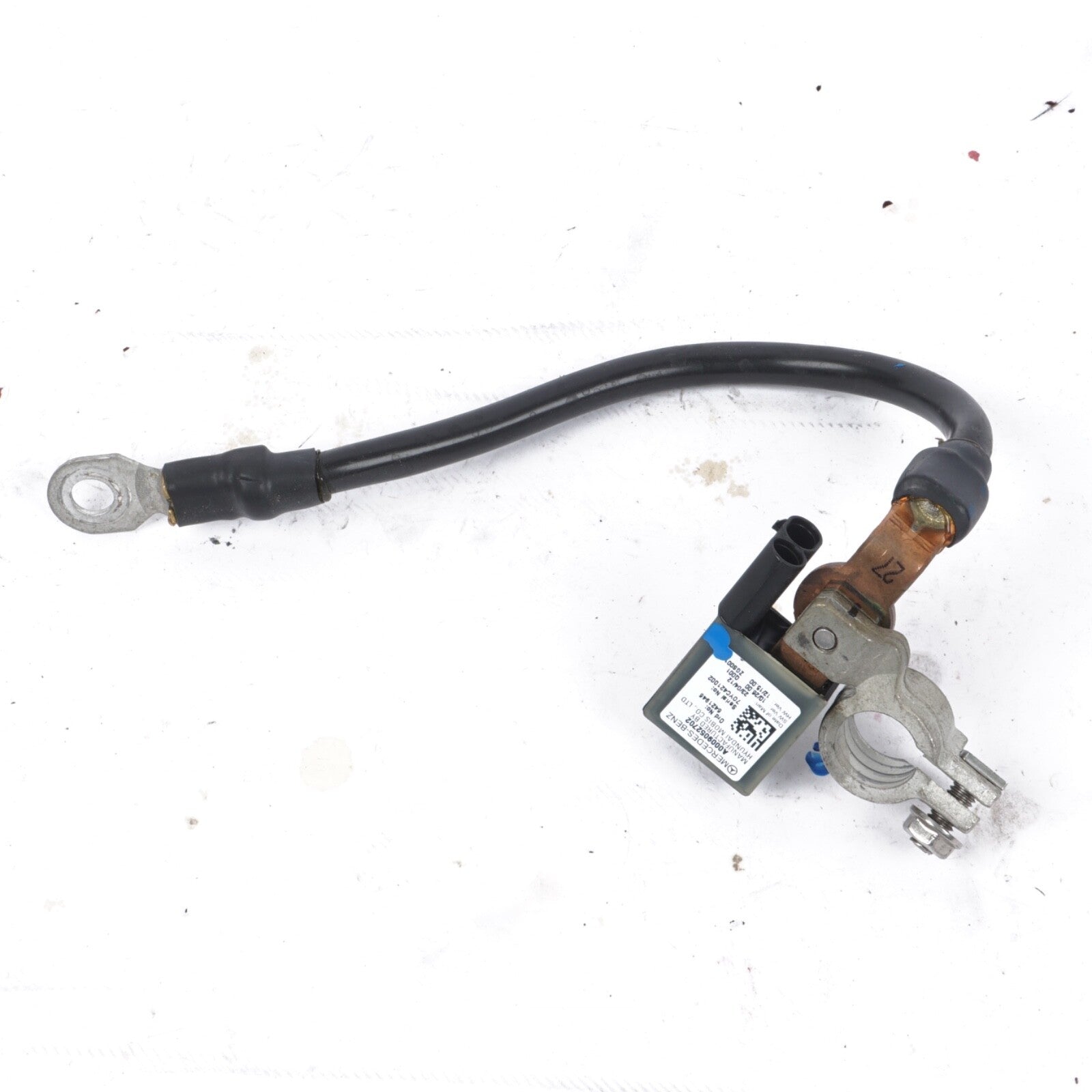2013 MERCEDES E350 NEGATIVE BATTERY TERMINAL CABLE A0009052702 OEM 10 11 12 13