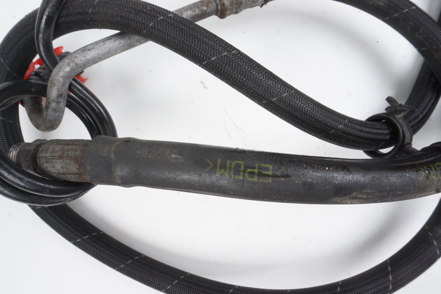 Audi 2004-2010 A8 Quattro Power Steering Return Line Hose Genuine 4E1422891