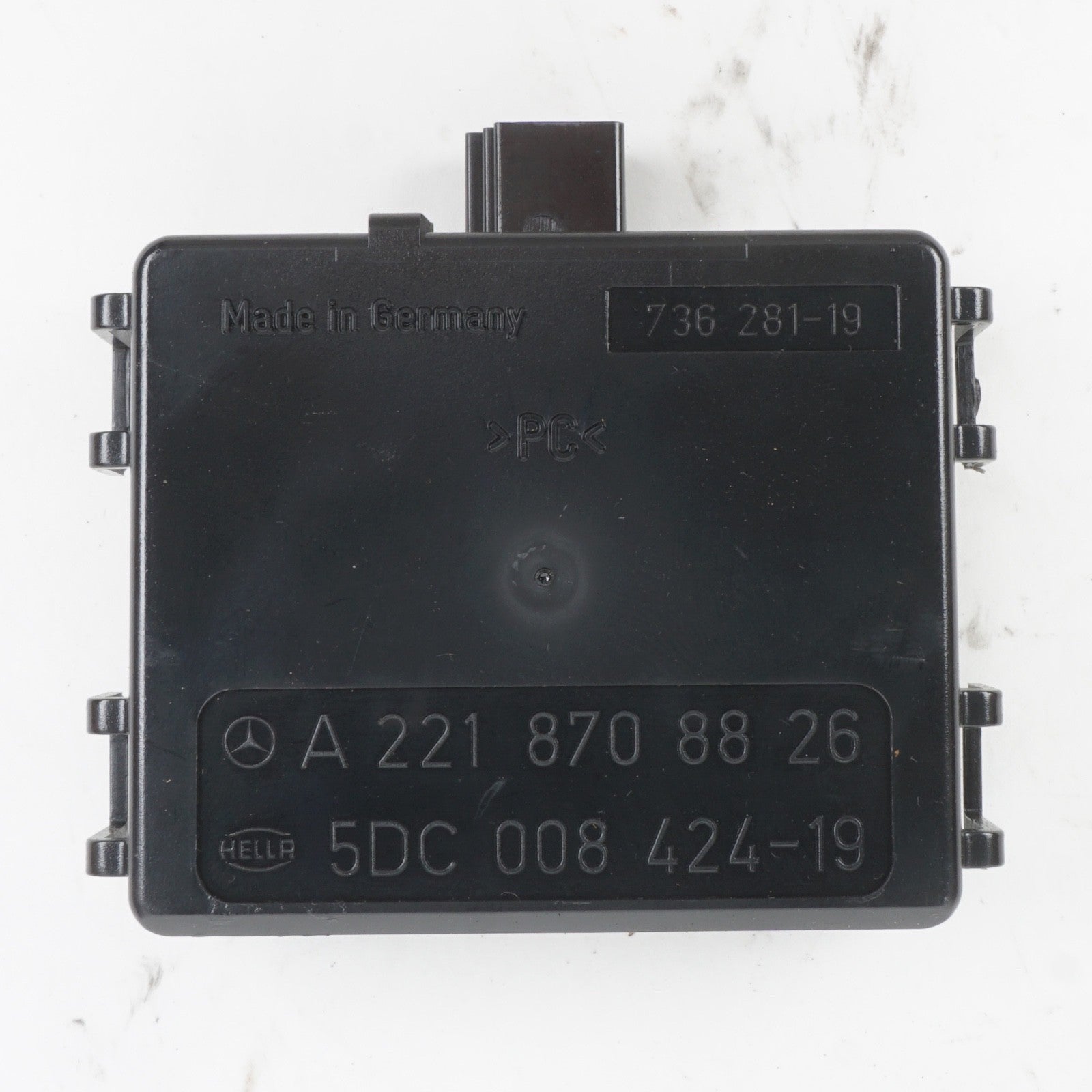 07-13 MERCEDES-BENZ S550 W221 WINDSHIELD RAIN LIGHT SENSOR 2218708826 OEM