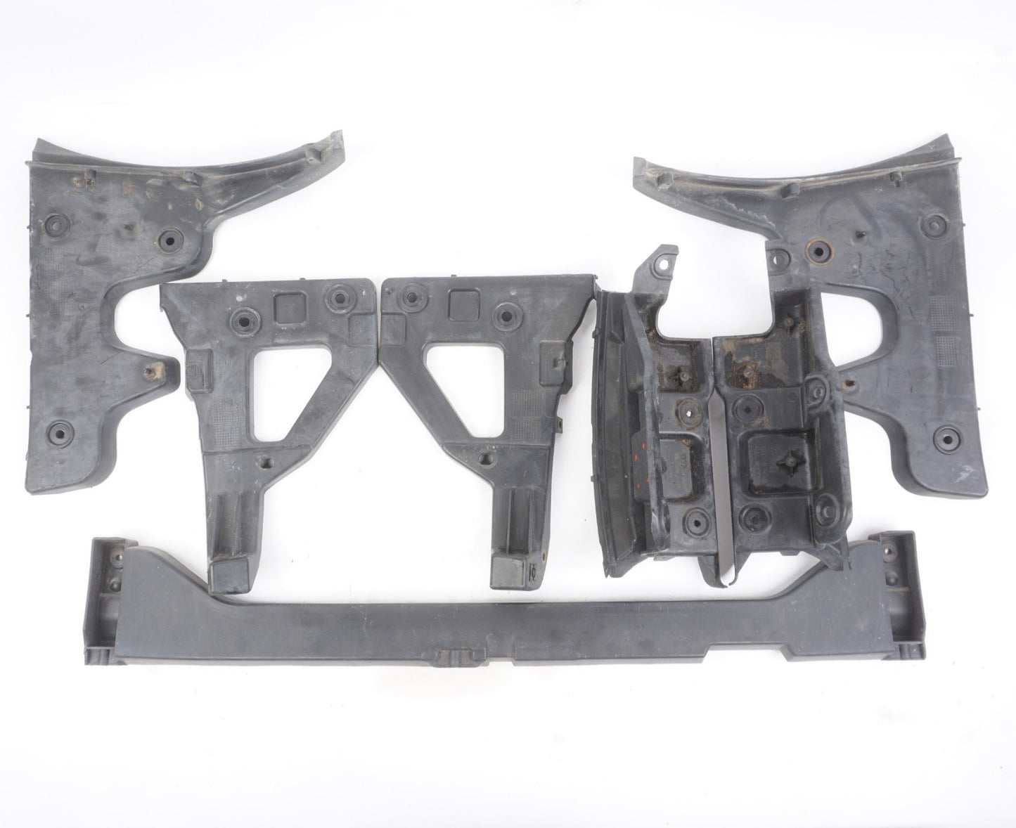 2005 - 2011 Audi A6 Rear Bumper Mount Bracket Set OEM