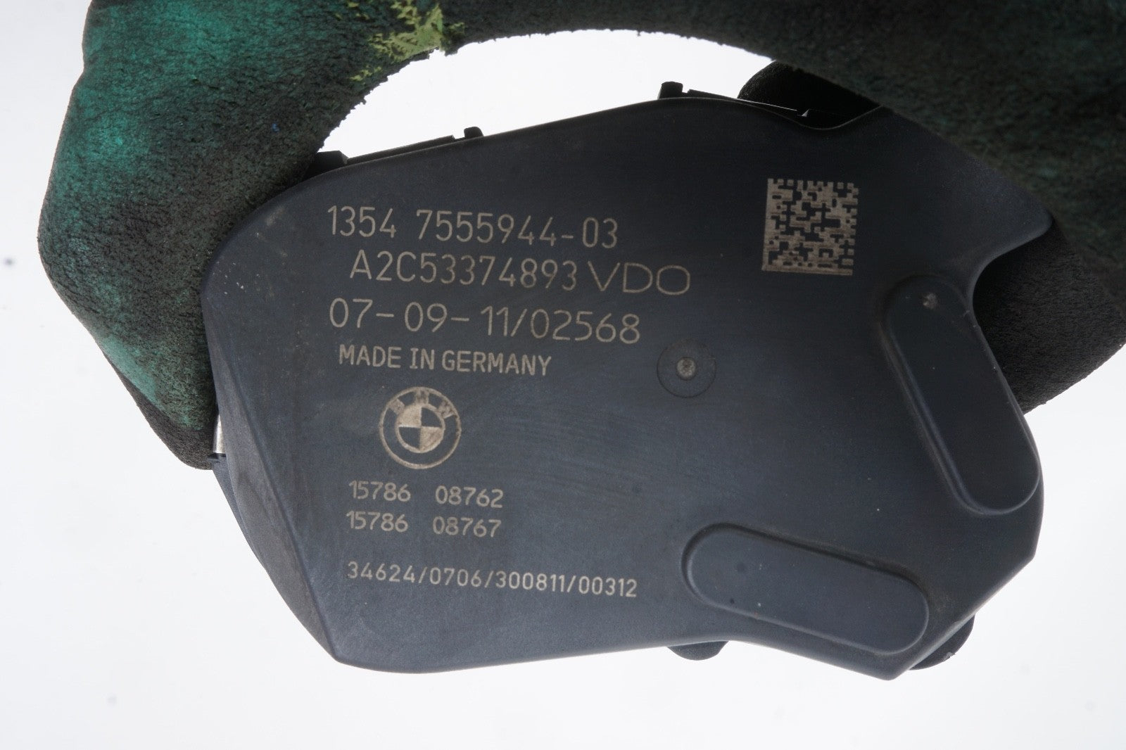08-18 BMW 550 X5 X6 750 650 F01 F10 F12 F15 F01 N63 S63 THROTTLE BODY 7555944