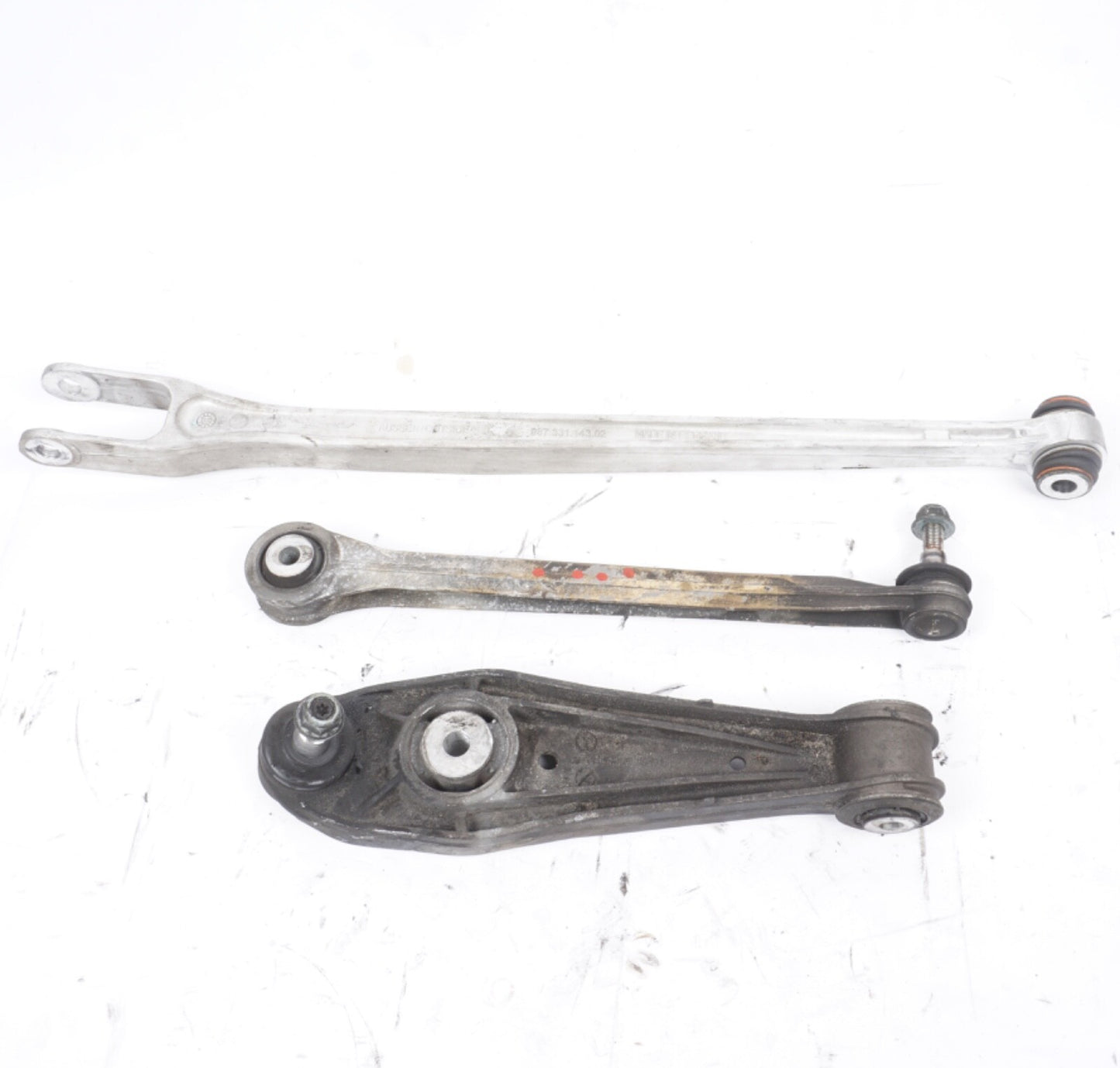 1997-2004 Porsche Boxster 986 987 Rear Right Control Arm Track Rod Set of 3