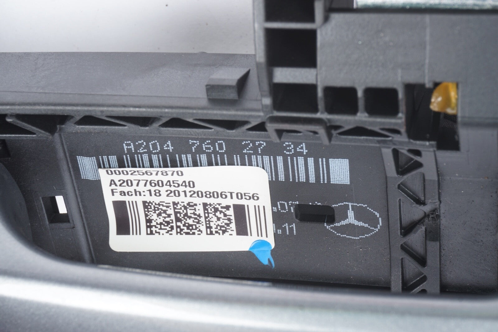 10-17 Mercedes W207 E350 E550 Right Side Exterior Door Handle Keyless Go OEM
