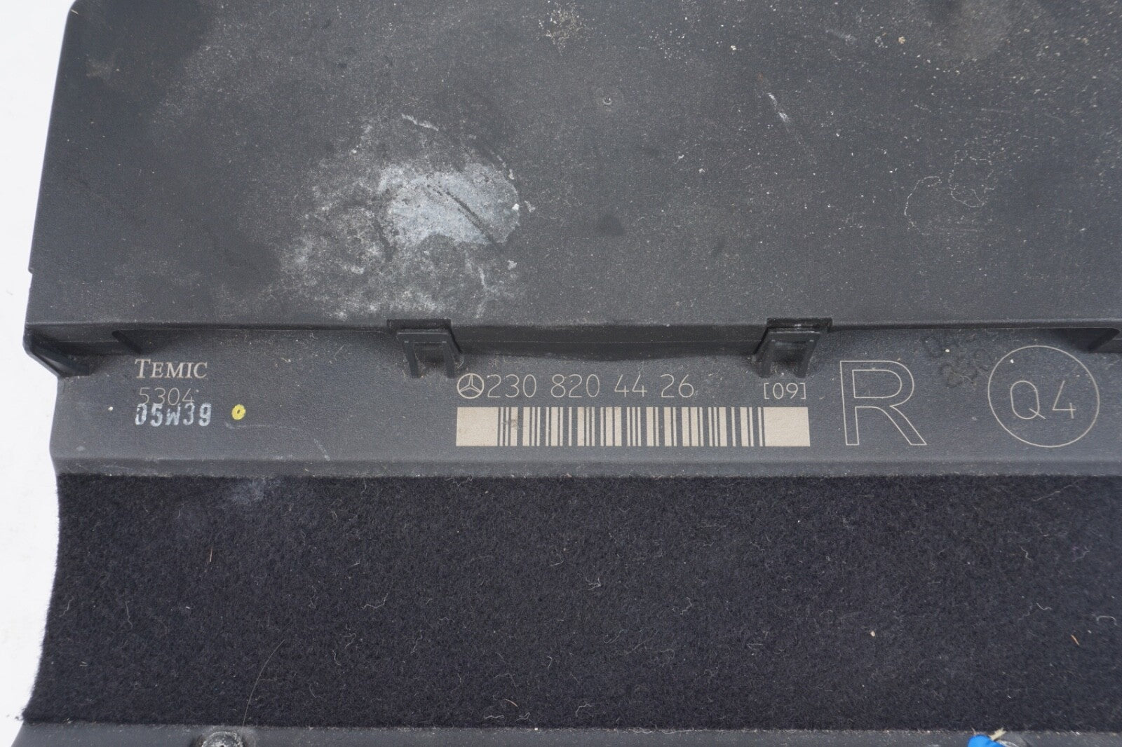2003 - 2008 Mercedes R230 SL500 Front Right Side Under Control Module 2308204426