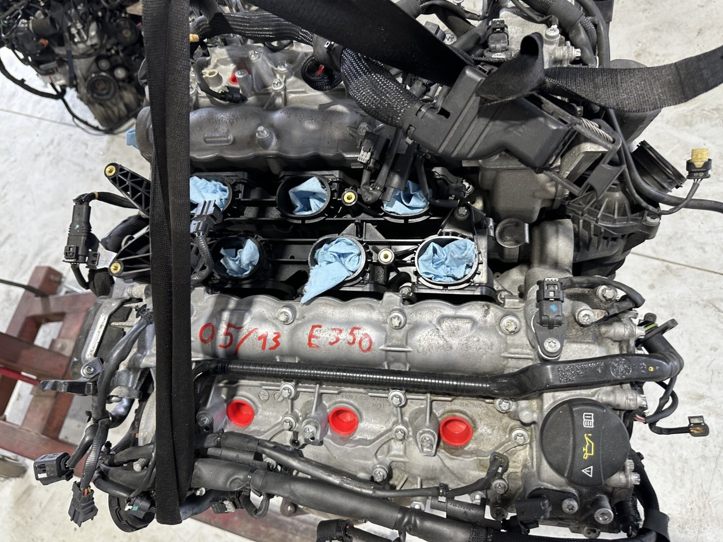 2013 2014 MERCEDES E350 W212 3.5L RWD ENGINE MOTOR 62k miles