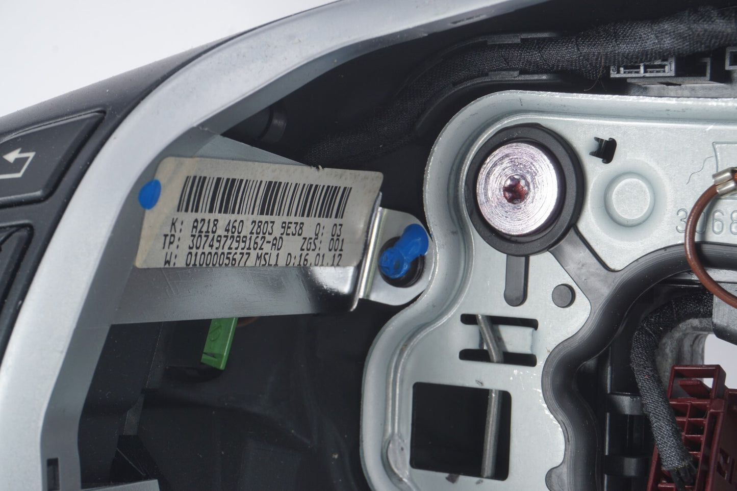 12-18 Mercedes W207 E350 CLS550 E550 Steering Wheel Black w/ Paddle Shifters OEM