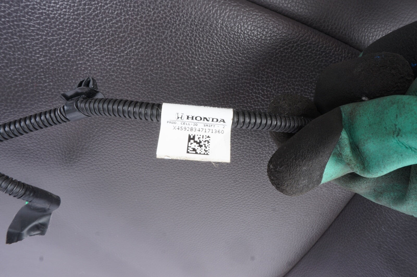 2018-2023 HONDA ODYSSEY OEM FRONT LEFT DRIVER UPPER SEAT CUSHION BROWN LEATHER