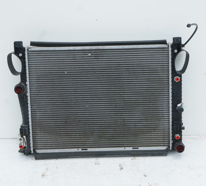 03-08 Mercedes R230 SL500 COOLING RADIATOR W/ SHROUD ASSY OEM