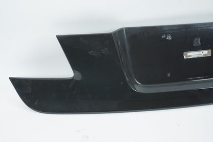 2009 - 2012 BMW 750Li TRUNK LID LICENSE PLATE HOLDER PANEL 7205771 OEM