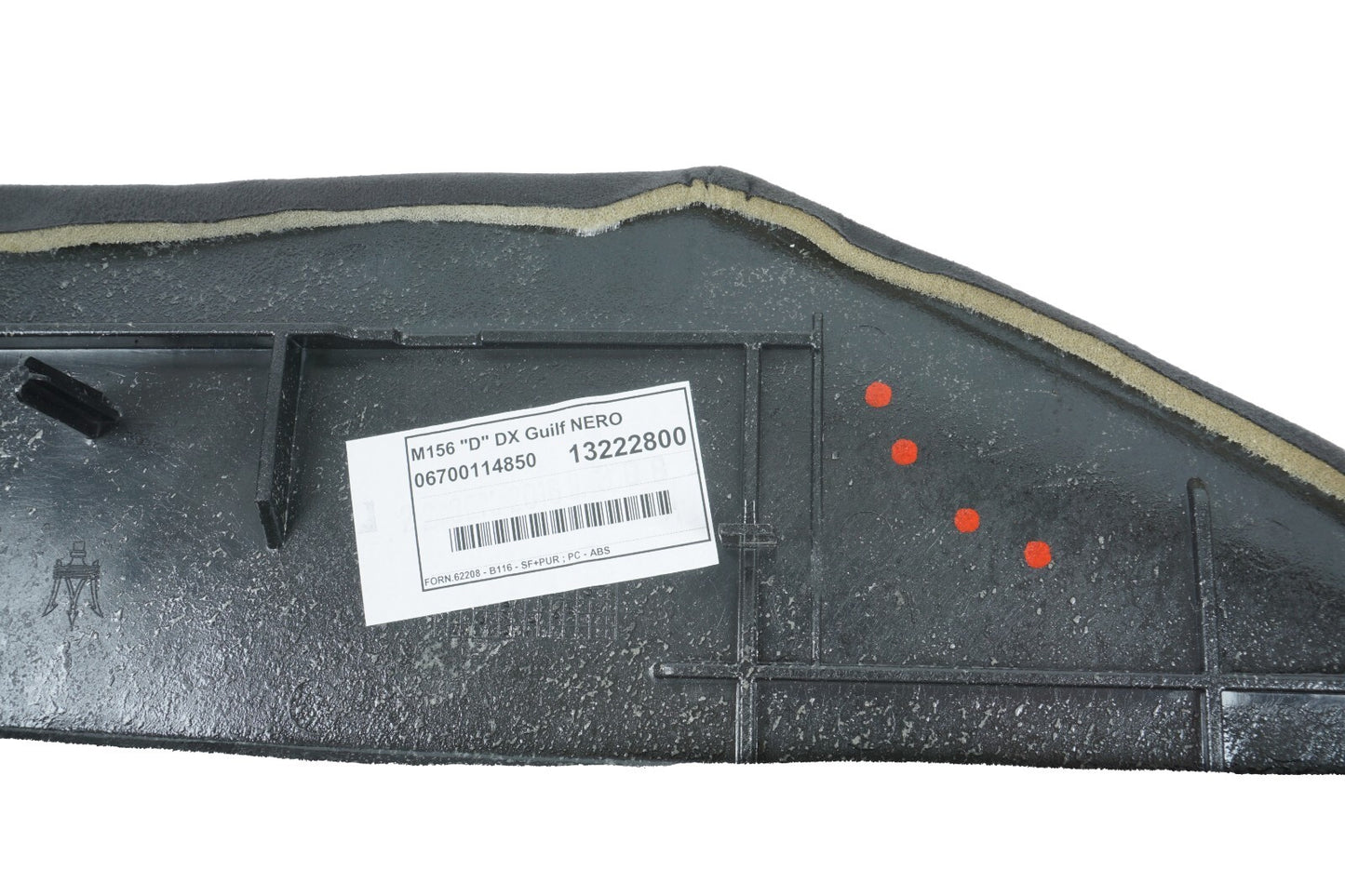 14-17 MASERATI QUATTROPORTE REAR C PILLAR COVER TRIM PANEL LEFT & RIGHT OEM