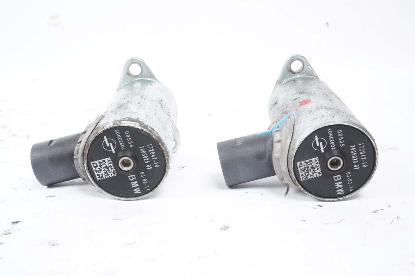 13 - 18 BMW 550I 650I 750I 4.4L N63 Valve Timing Solenoid Actuators SET of 2 OEM