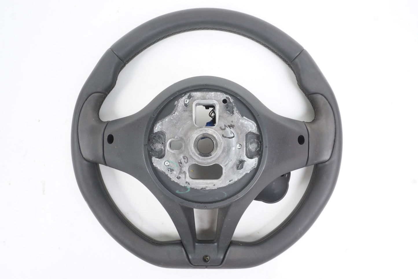 2017 - 2023 ALFA ROMEO STELVIO DRIVER STEERING WHEEL BLACK LEATHER OEM