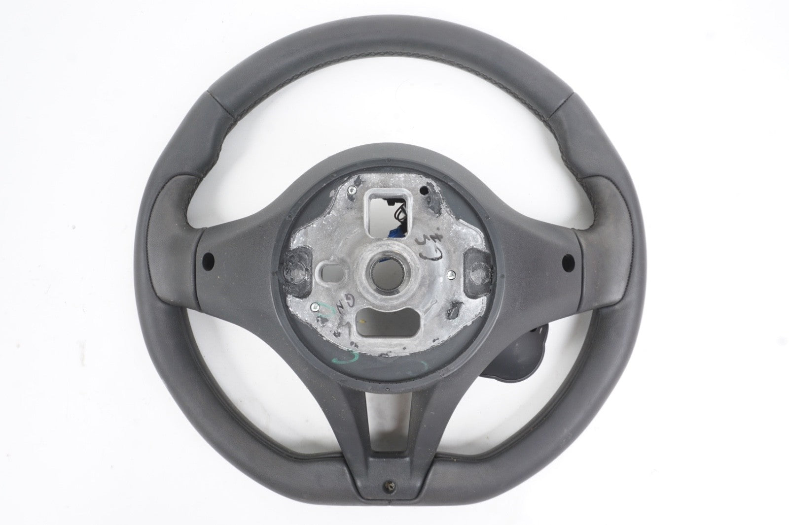 2017 - 2023 ALFA ROMEO STELVIO DRIVER STEERING WHEEL BLACK LEATHER OEM