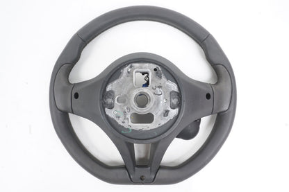 2017 - 2023 ALFA ROMEO STELVIO DRIVER STEERING WHEEL BLACK LEATHER OEM