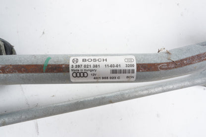 2011-2018 Audi A8 A8L Windshield Wiper Motor & Linkage Transmission OEM