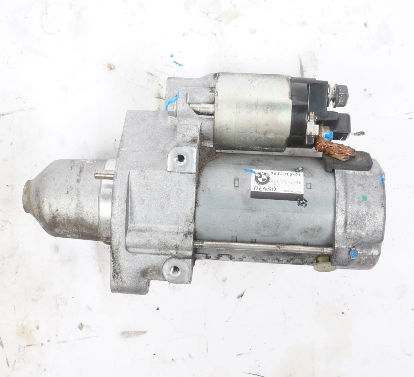 13 - 18 BMW 550I 650I 4.4L N63TU Starter Motor 7612815 OEM