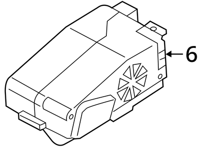 2011 - 2018 Audi A8 A8l D4 Column Wheel Locking Control Module 4H0905852c Oem