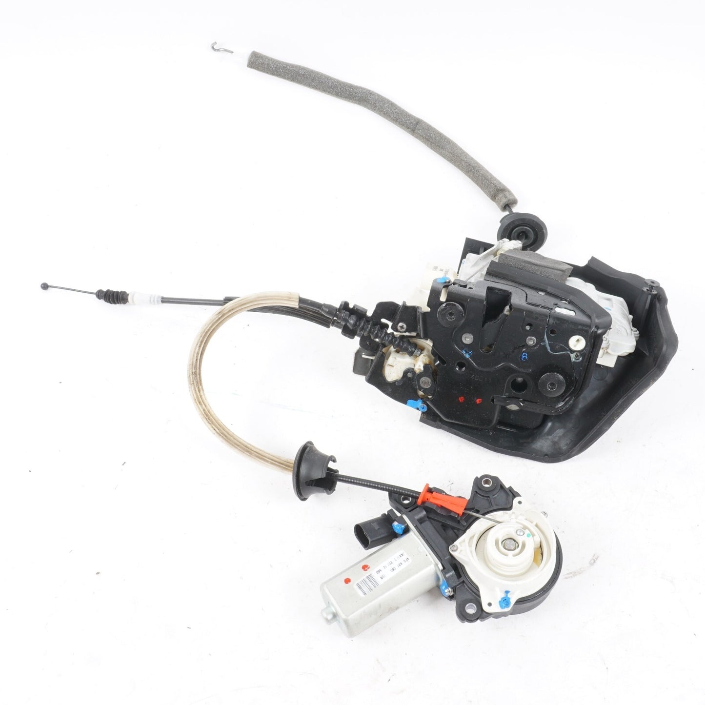 11-17 AUDI A8L FRONT RIGHT PASSENGER SIDE DOOR LOCK ACTUATOR & ASSIST MOTOR OEM