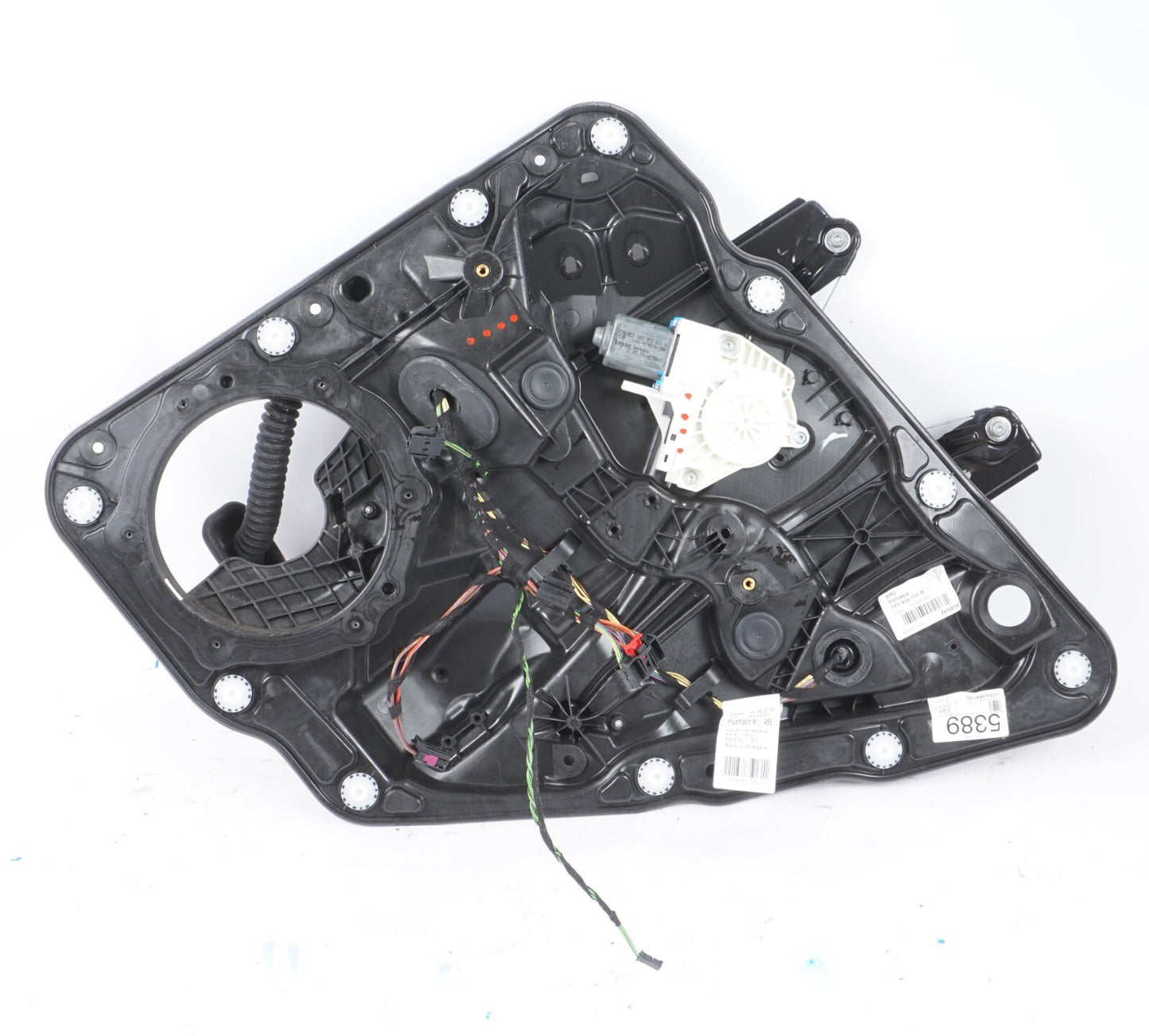 11-18 Porsche Cayenne 958 Rear Right Passenger Side Window Regulator & Motor OEM