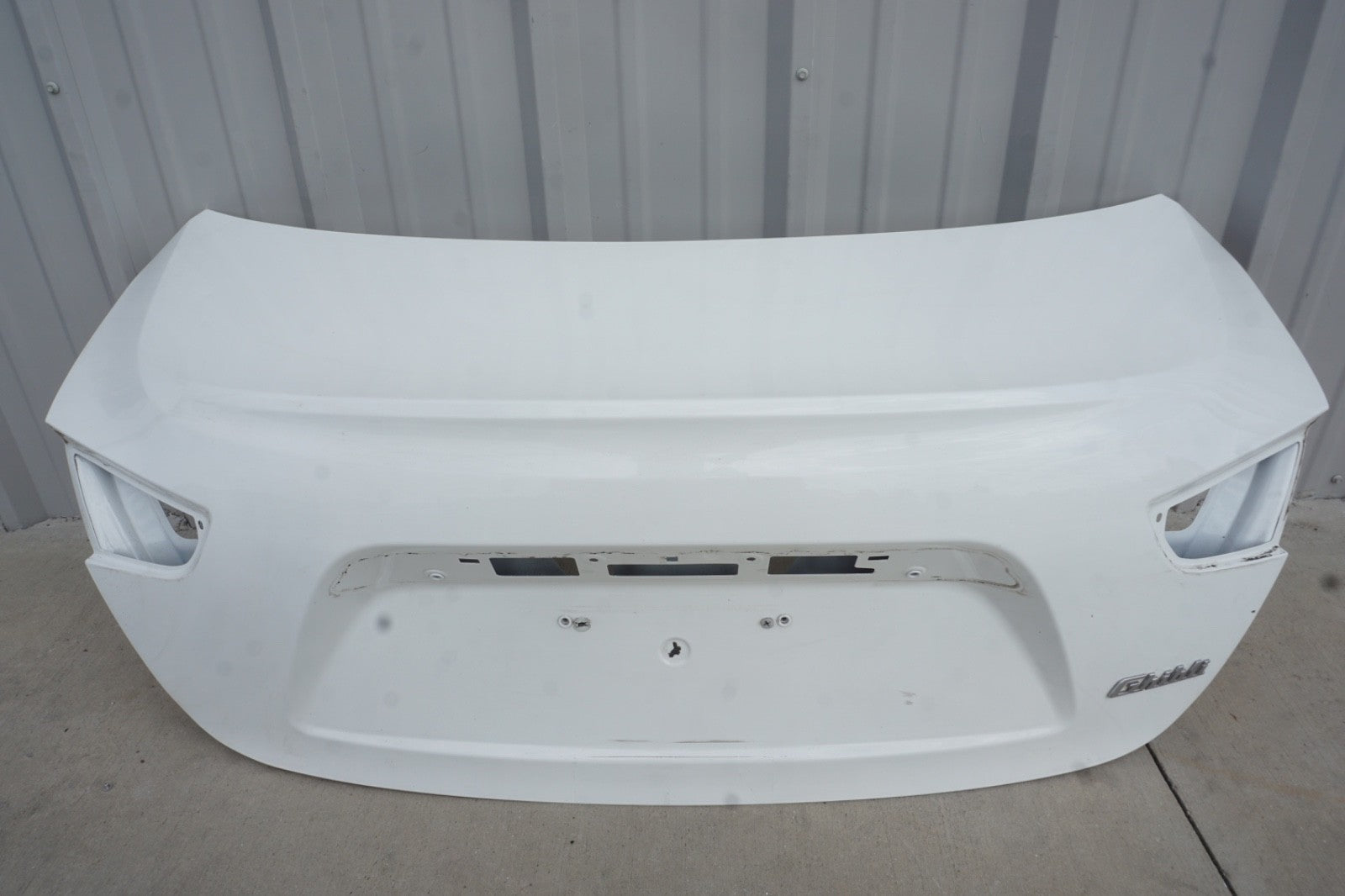2014 - 2020 Maserati Ghibli Rear Trunk Lid Deck Shell Cover Panel OEM