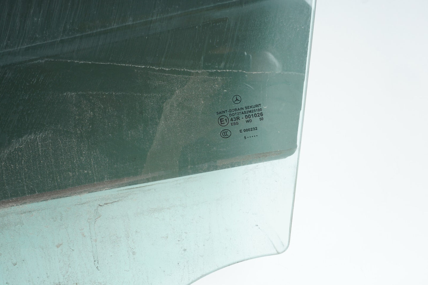 2003-2012 Mercedes-Benz SL500 FRONT LEFT DRIVER DOOR WINDOW GLASS OEM