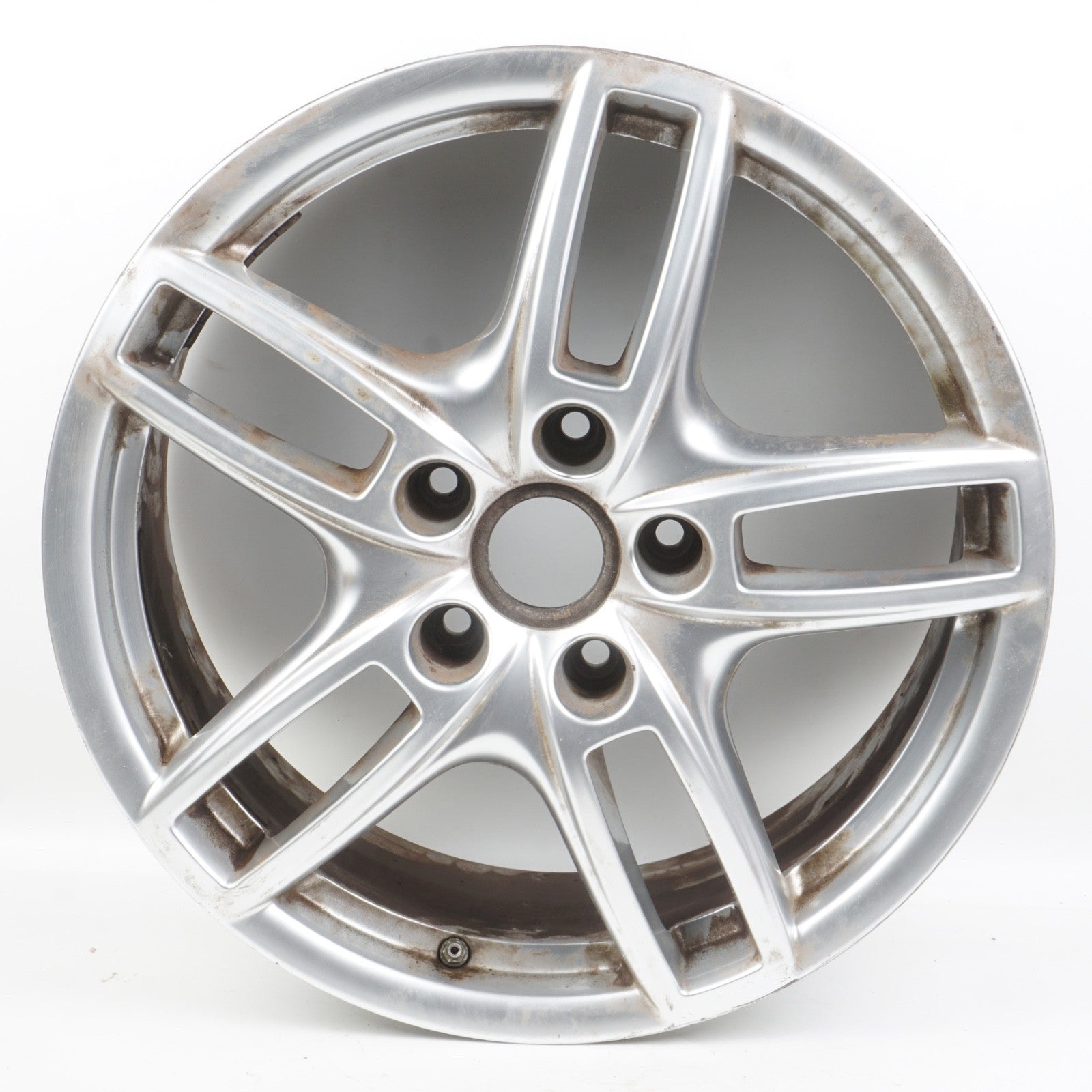 2011-2018 Porsche Cayenne 958 Turbo 8.5 X 19 19" Wheel Rim Silver 7P5601025A OEM