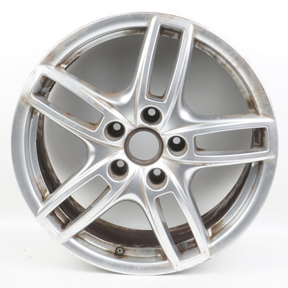 2011-2018 Porsche Cayenne 958 Turbo 8.5 X 19 19" Wheel Rim Silver 7P5601025A OEM