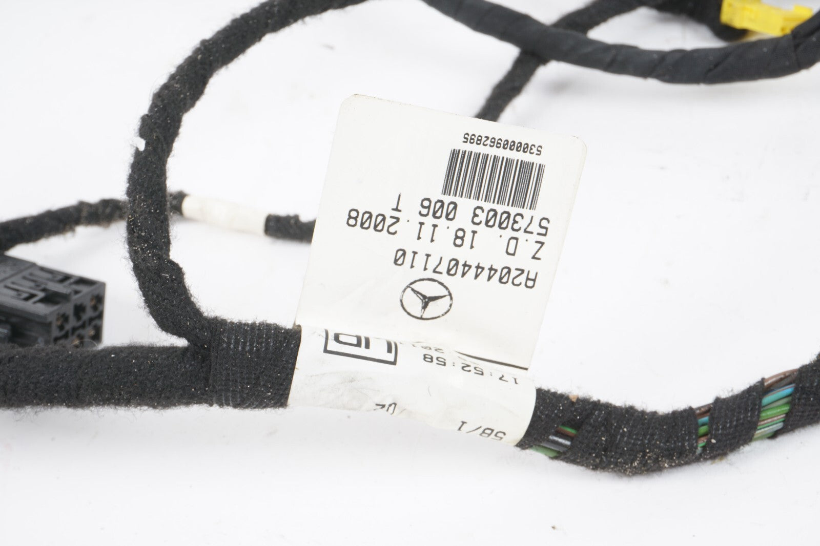 12 - 14 Mercedes C250 C300 C350 FRONT LEFT DRIVER SIDE DOOR WIRE HARNESS OEM