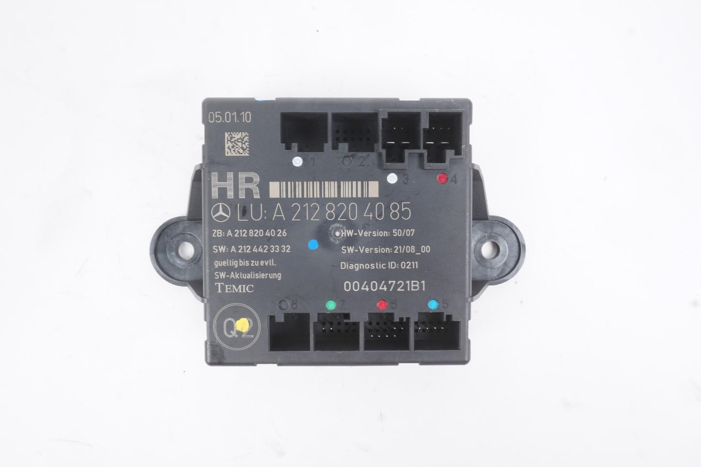 08-14 Mercedes-Benz C300 Rear Right  Door Control Module 2128204085 OEM