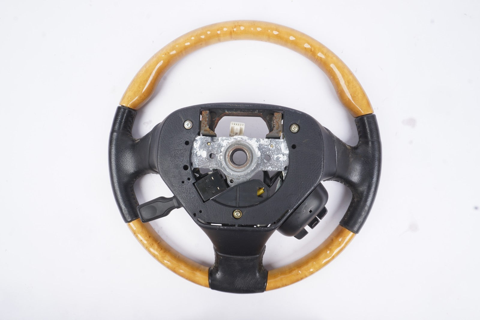 2002 - 2010 LEXUS SC430 DRIVER STEERING WHEEL LEATHER WOOD ASSEMBLY OEM