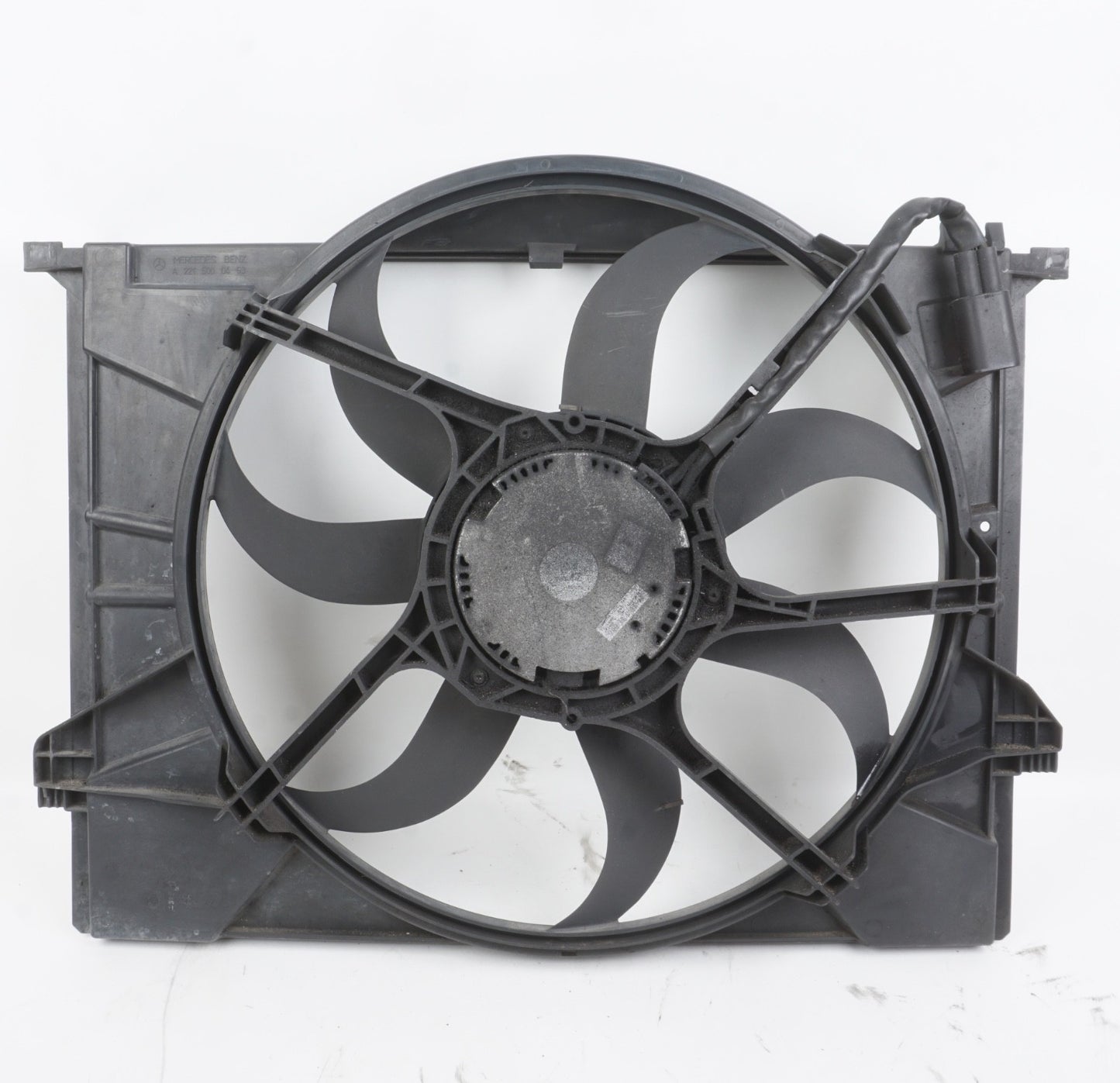 07-13 Mercedes W221 S550 S450 Engine Cooling Fan Motor Assembly 2215000493 OEM